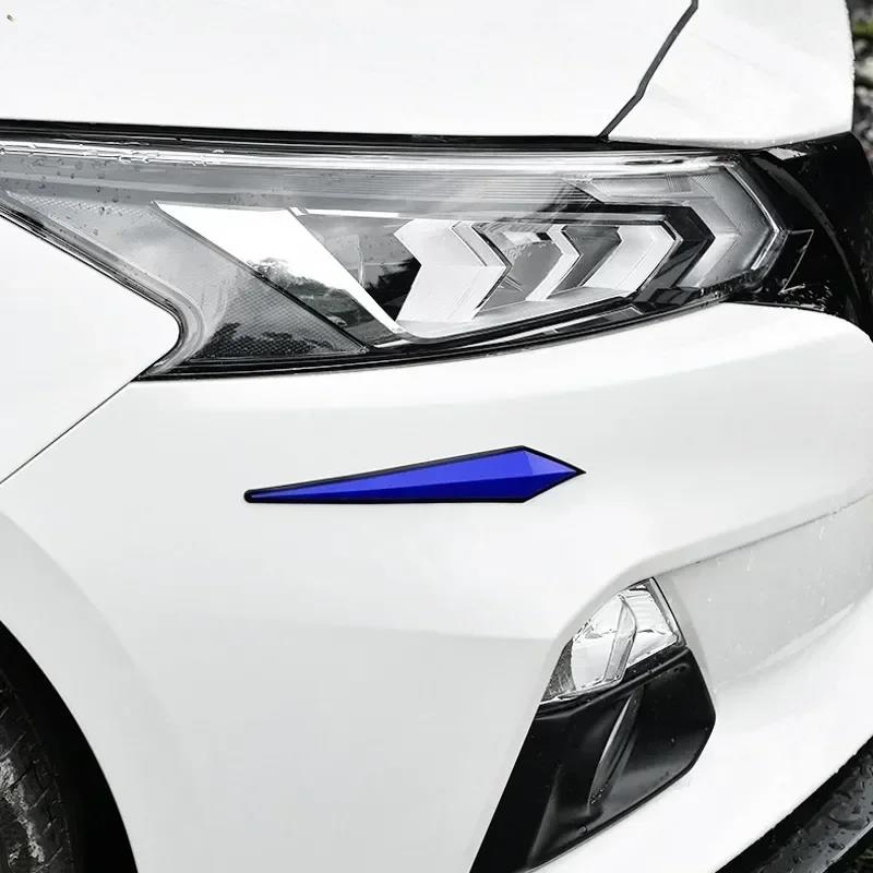 Car 4pcs Antis-scratch Protective Sticker Body Bumper Anti-collision Protection Door Rearview Mirror Edge Guard Rubber Strip Interior Mirrors 6