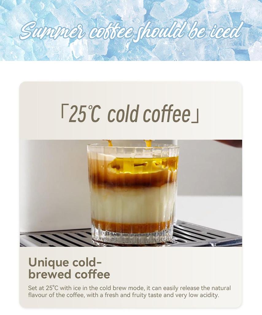 HiBREW H10Plus Espresso Coffee Machine, 20Bar Semi-Automatic Coffee Maker, Fast Heating, Temperature Control