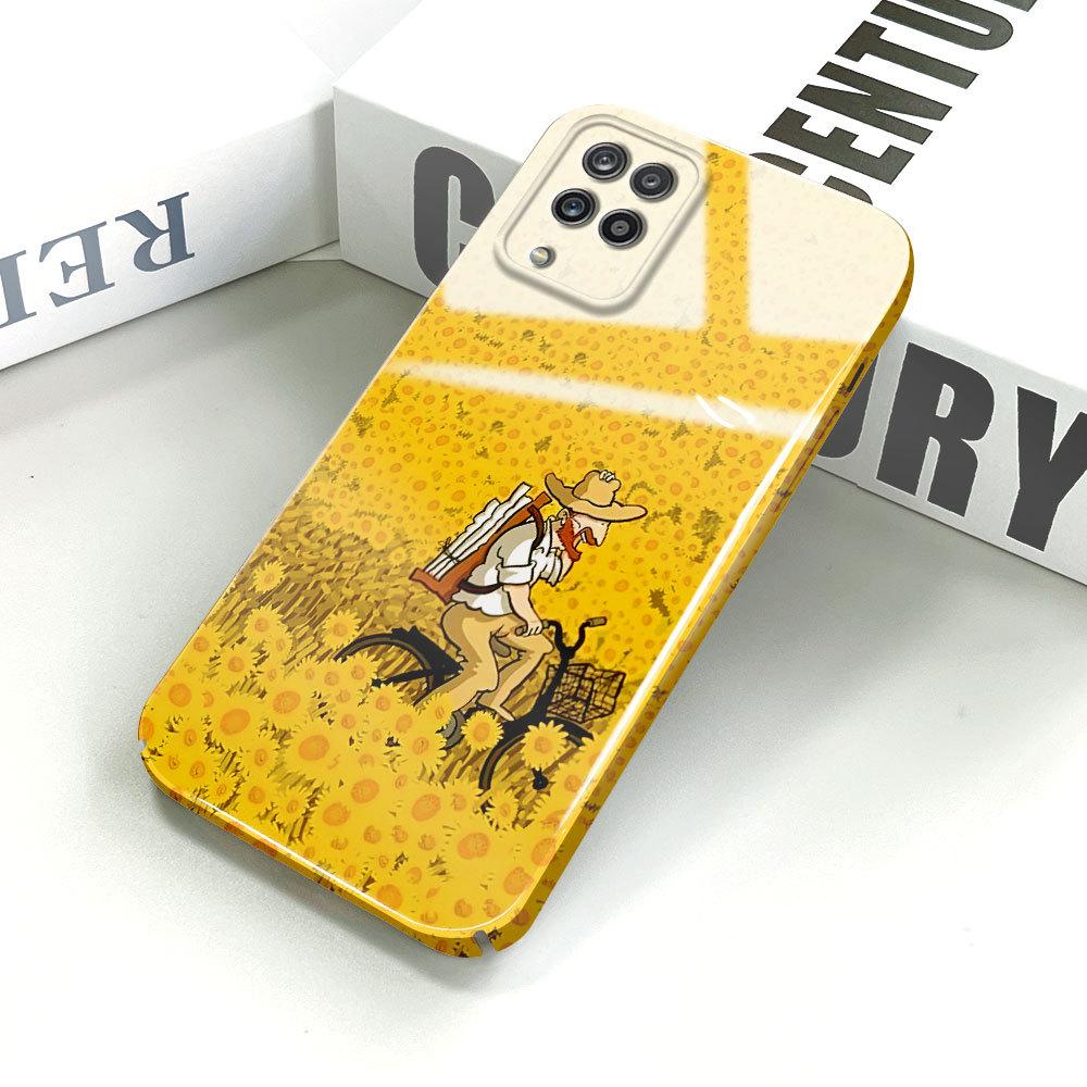 Все включено Чехол для телефона с пленкой Мультяшный модный дизайн Жесткий чехол Полная защита Защитный чехол для камеры для Samsung Xiaomi Poco Redmi Infinix Tecno