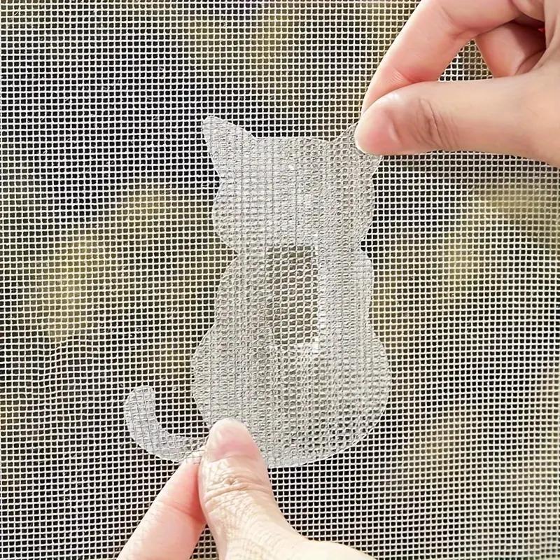 1PCS Cartoon Screen Window Repair Subsidy Household Self-adhesive Velcro Gauze Hole Patch Cute Shape Curtain Anti-mosquito