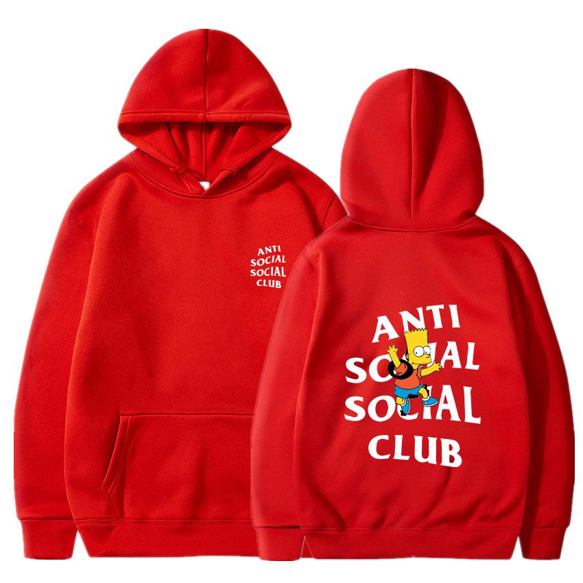 VLONE FRIENDS Angel Big V Loose Hoodie for Men & Women - Spring/Autumn Casual Fashion