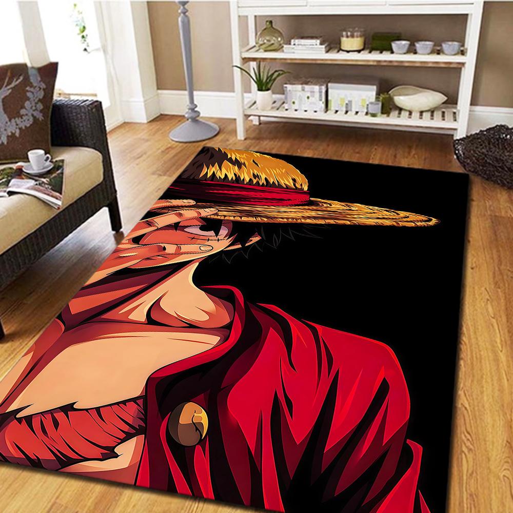 Monkey D. Luffy Carpet for Home Decor, Digital Print Floor Mat, Cool Movie Rug for Bedroom, Living Room -HYQ54
