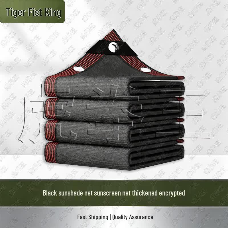 Tiger King Heavy-Duty Black Sun Shade Net