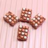 Mini Eggs Miniatures Doll House Play Gifts 100pcs Kitchen Toys Dollhouse Figurines DIY Craft Handmade Accessory Supply