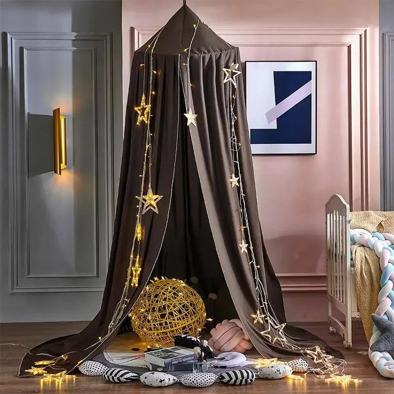 Kids Mosquito Net Baby Crib Curtain Girl Princess Hanging Bed Canopy Home Decoration Living Corner Play Reading Nook Room Decor