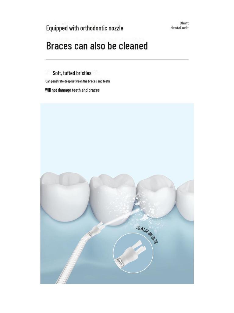 Портативный электрический телескопический ирригатор для полости рта, очиститель зубов