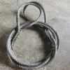 Стропы из стального канатного троса, сплетенные вручную, Буксировочный трос с петлей для подъема и кранов, Доступны в размерах 10/12/14/16/18 мм