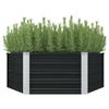 VidaXL Raised Planter Flower Pot Cache-pot Plant Pot Plant Trough Flower Trough Veranda Garden Courtyard Outdoor 45723