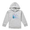 Childrens/Kids Frozen Heart Elsa Heather Pullover Hoodie