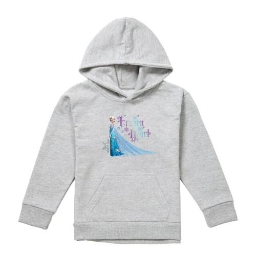 frozen Childrens/Kids Frozen Heart Elsa Heather Pullover Hoodie