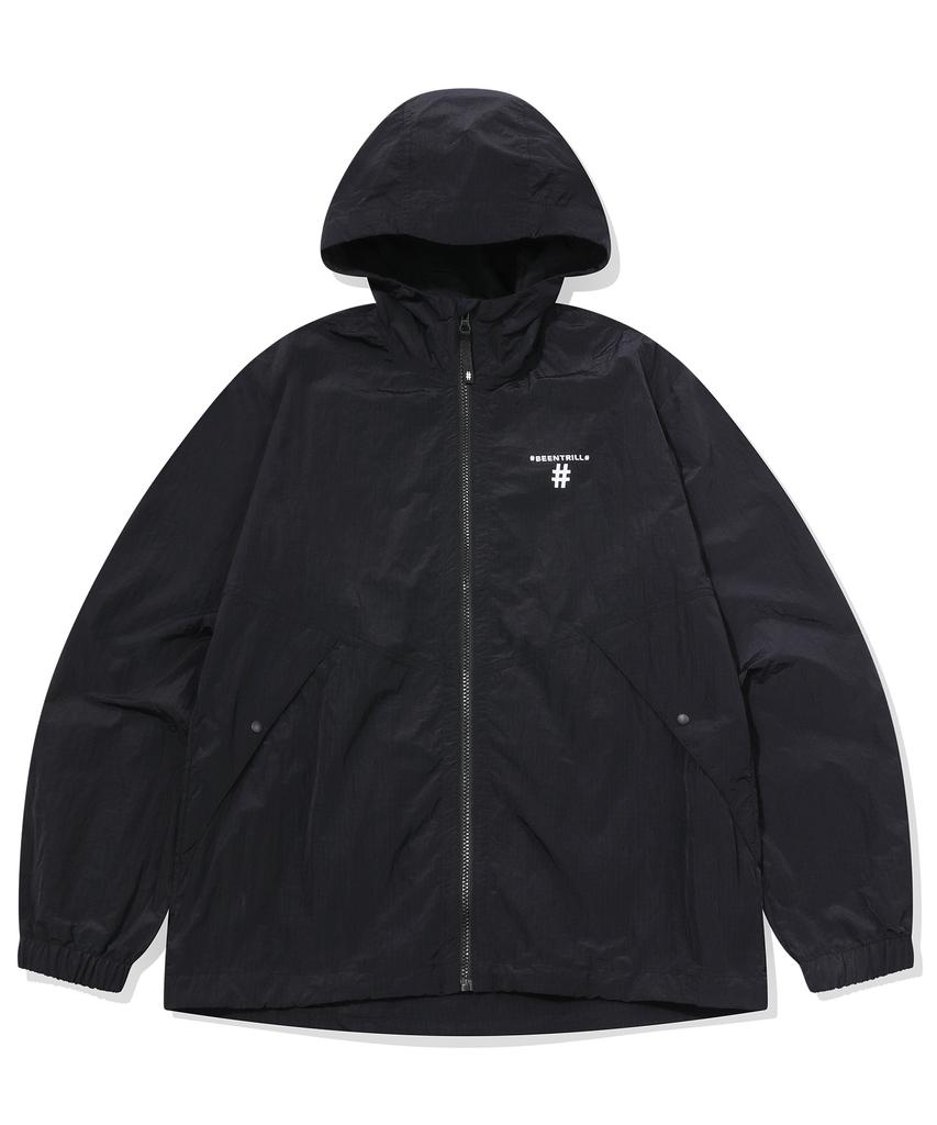 Beentrill Essential Легкая тканая летняя ветровка (черный)
