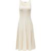 VEROMODA Elegant Pleated A-line Sleeveless Dress