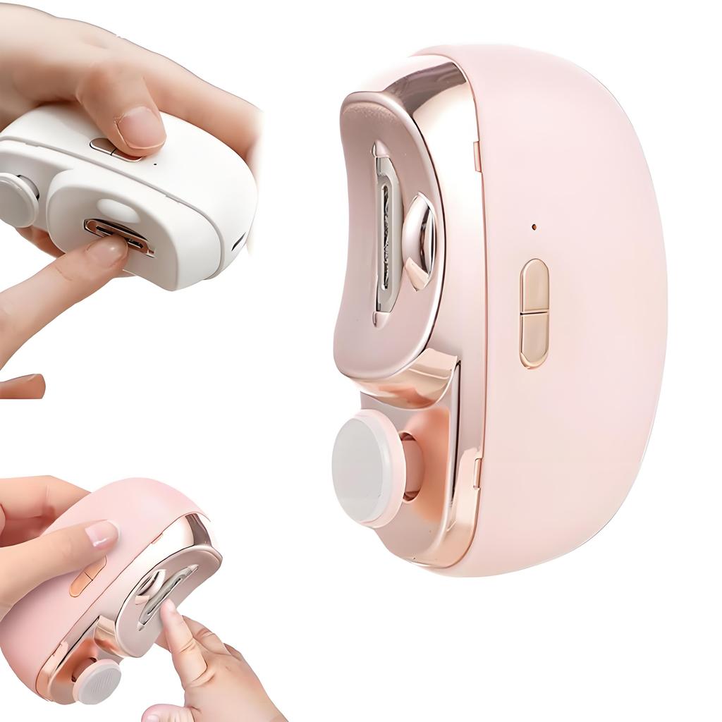 2-в-1 Электрический кусачки для ногтей Автоматический набор для ухода за ногтями Маникюрный триммер для ногтей Для взрослых Младенца Пальцы Ноги Ножницы Педикюр Толстые ногти Резак Точилка