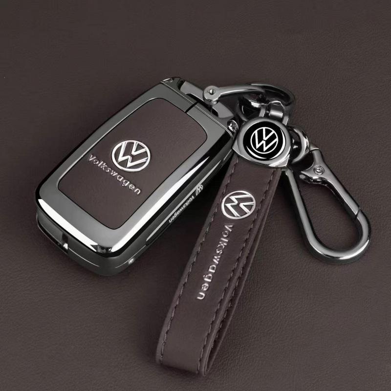 Ключница для Volkswagen: Подходит для моделей Teramont, Bora, Golf, Sagitar L, Tayron, Magotan, T-Roc и T-Cross