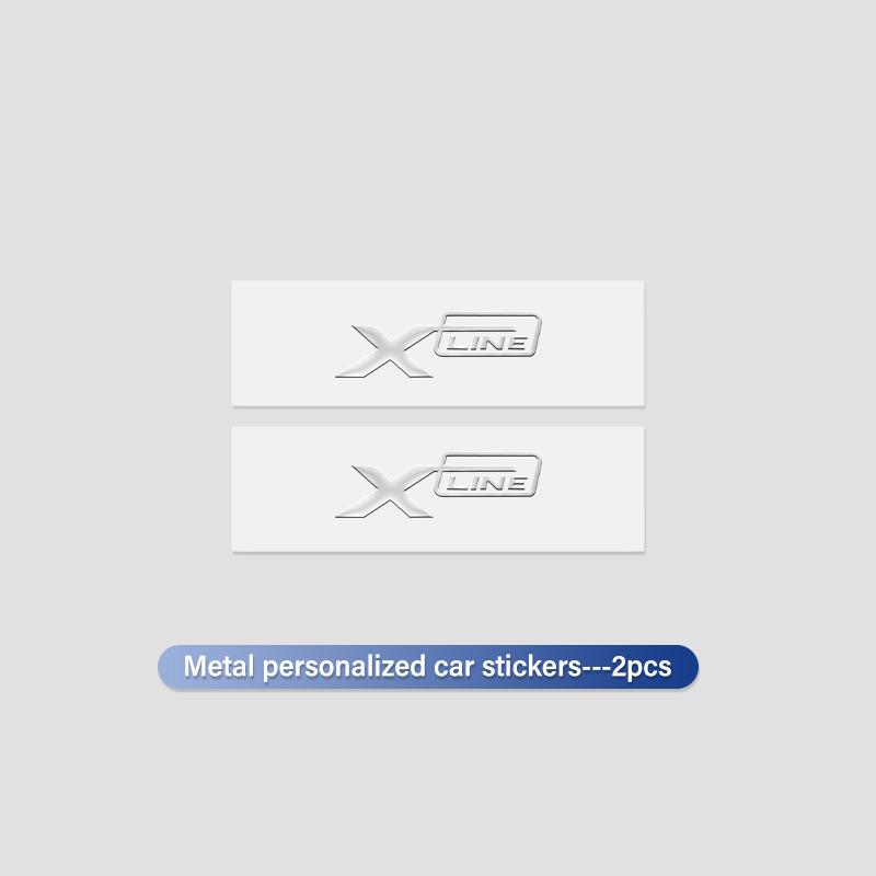 3D Metal Car Emblem Logo Decorative Stickers Badge Decal For KIA Xline Sportage Optima Ceed Soul Picanto Stonic