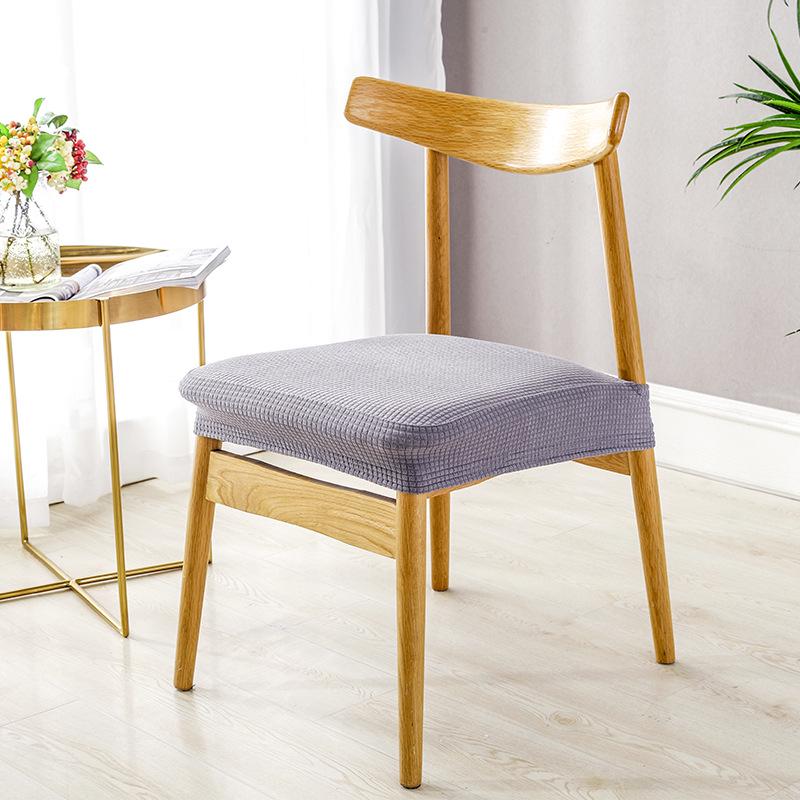 Чехол для сиденья табурета из водонепроницаемого клетчатого бархата - плотный, мягкий, эластичный, не скатывается, не обрастает, однотонный.