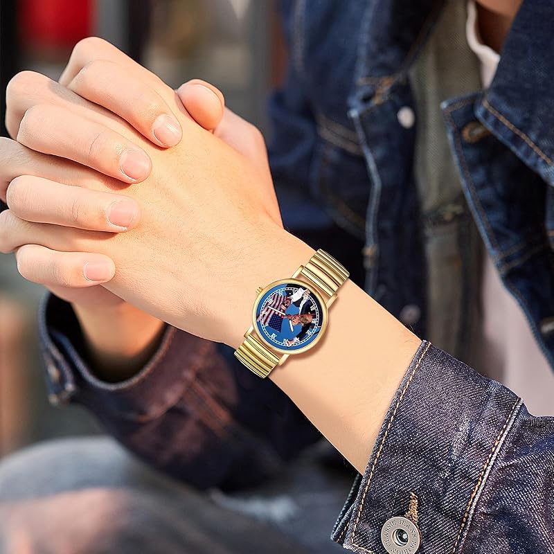 Игральные карты бывший президент стрельба инцидент смотреть Популярность: ромадзи аналоговый водонепроницаемый ремень Модные кварцевые часы унисекс серебряные золотые модные