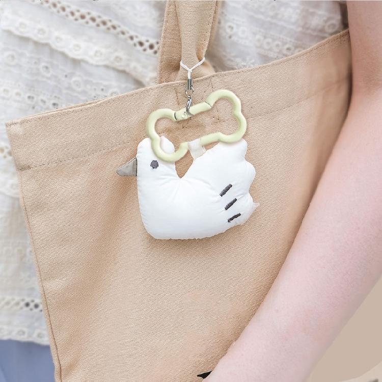 Брелок-брелок из цинкового сплава в форме кости Декорация Пружинный замок Доступен в 6 игривых цветовых вариантах