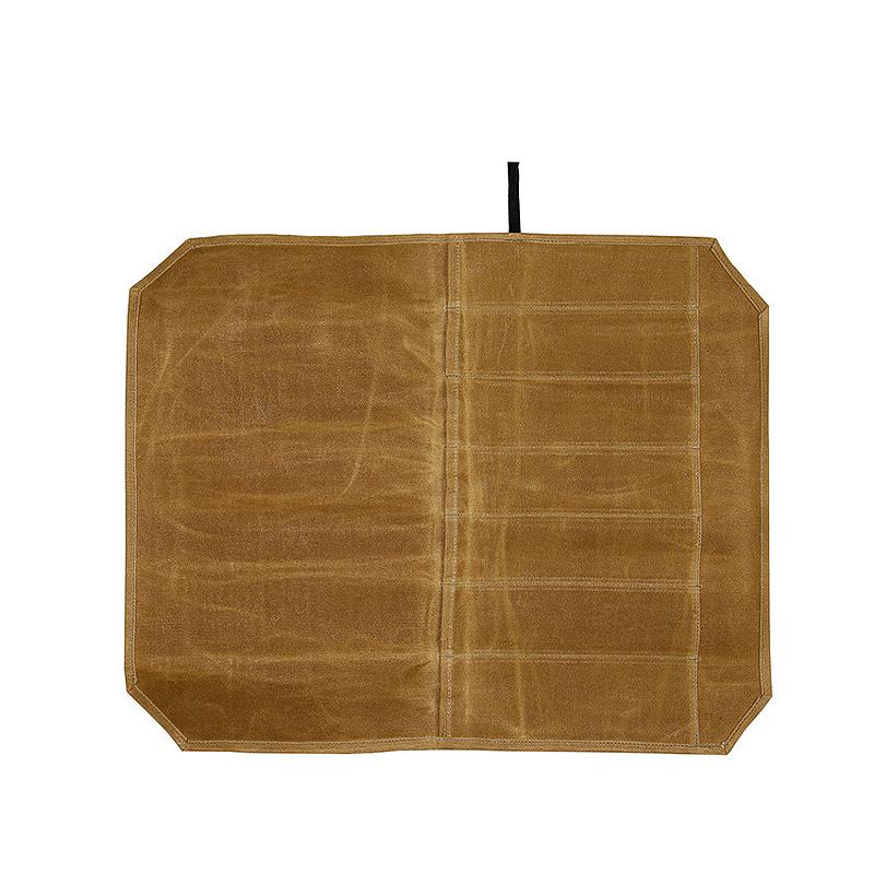 Сумка-рулон для ножей с 7 отделениями, большая вместимость, удобная для переноски, водонепроницаемый портативный органайзер для кухонных ножей, чехол для хранения