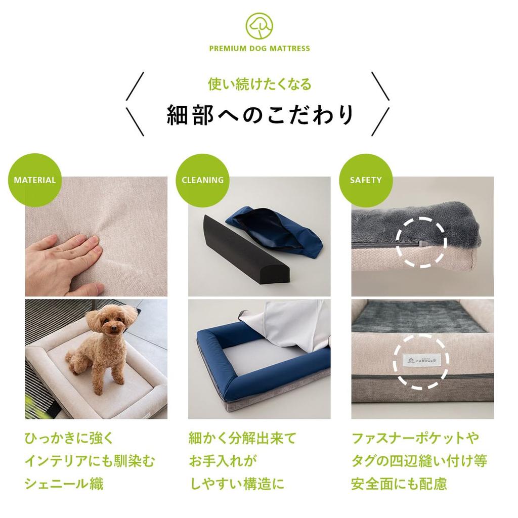 EMOOR 3D Премиум матрас для собак с эффектом снятия давления, большой размер