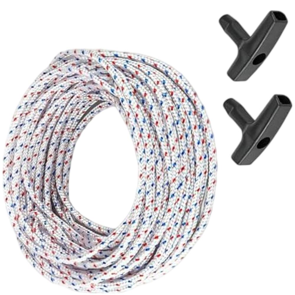 Replacement Of The Lawnmower's Recoil Starter Rope - 15M Long, 4mm Thick Garden Power Tool Accessories For Outdoor