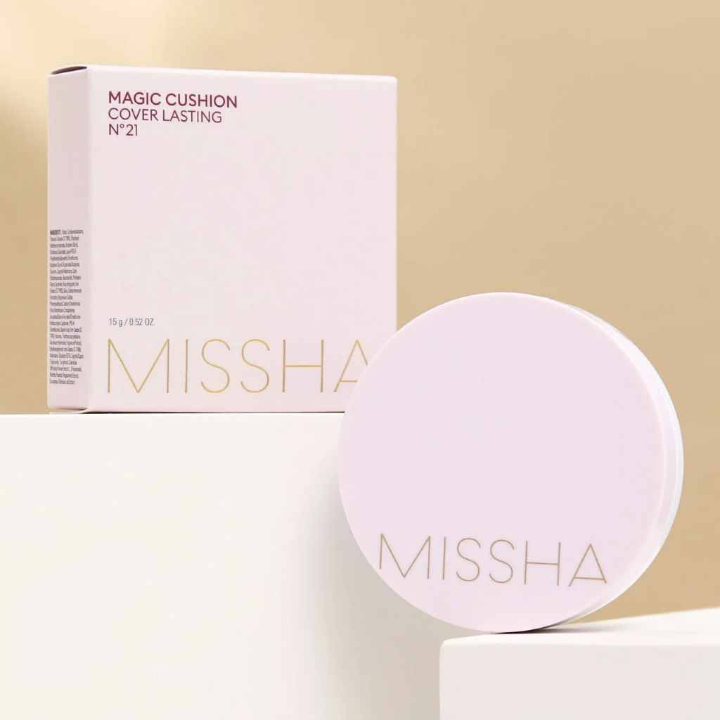 MISSHA Magic Cushion Cover Lasting SPF 50 PA+++, Макияж, Корейская косметика, KBeauty, образец
