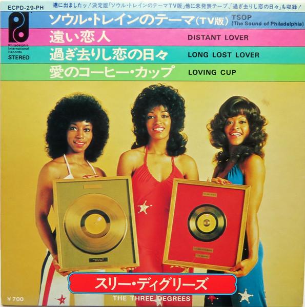 7-дюймовая пластинка THREE DEGREES MFSB TSOP The Sound Of Philadelphia ECPD29PH PHILADELPHIA IN 1975 Япония Soul Funk Б/у