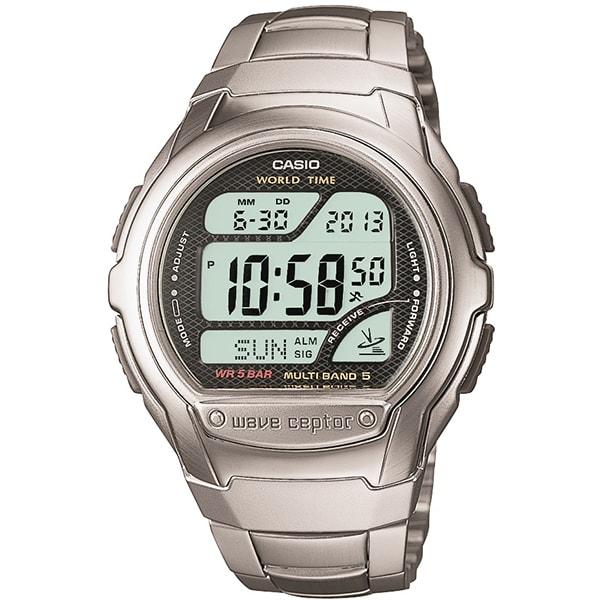 Casio WAVE Series Men's Quartz Wrist Watch - Black / Silver / Green WV-59R-1AJF WV-58R-1AJF WV-58RD-1AJF WVA-M630B-1AJF WVA-M630B-3AJF WVA-M650-2AJF