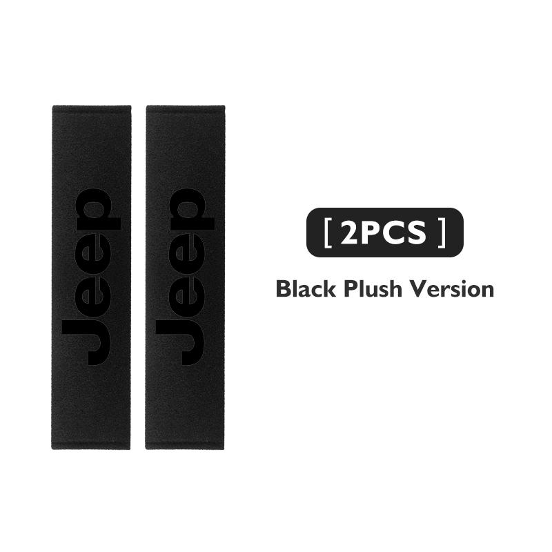 APK6 Universal Car Seat Belt Protector Shoulder Comfort Pad For Jeep Grand Cherokee Wrangler JK Renegade Gladiator Compass