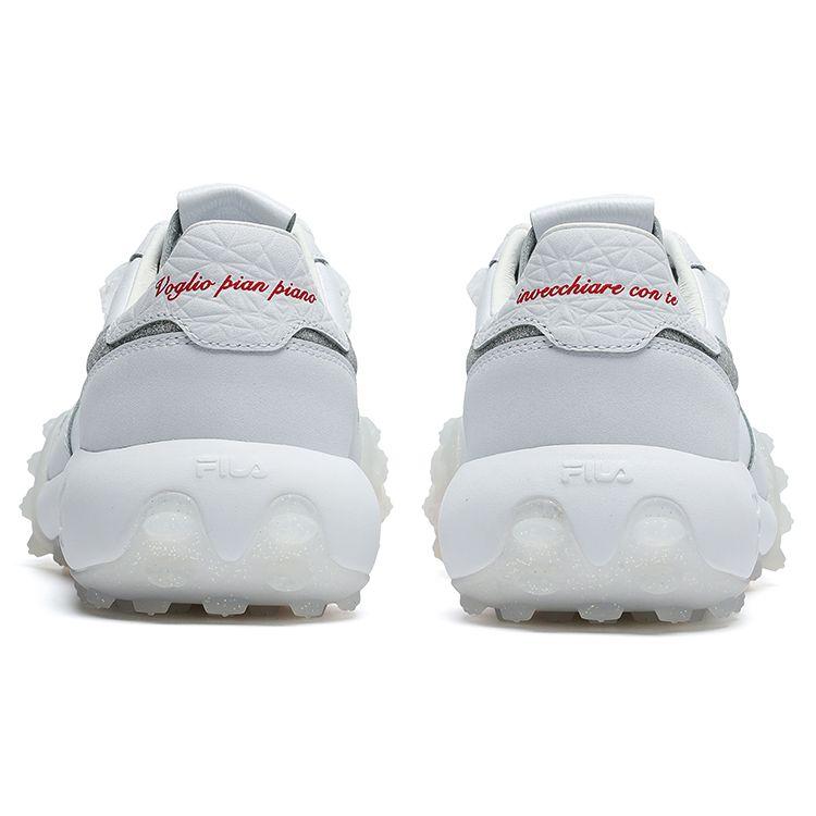 Fila Icona Gara Низкие спортивные повседневные кроссовки Женские кроссовки Белый Серебристый F12W223107FWA(S-BOX)