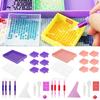 Drill Palette Cross Stitch Tools Diamond Painting Pen Beading Plates Diamond Painting Tray Kits