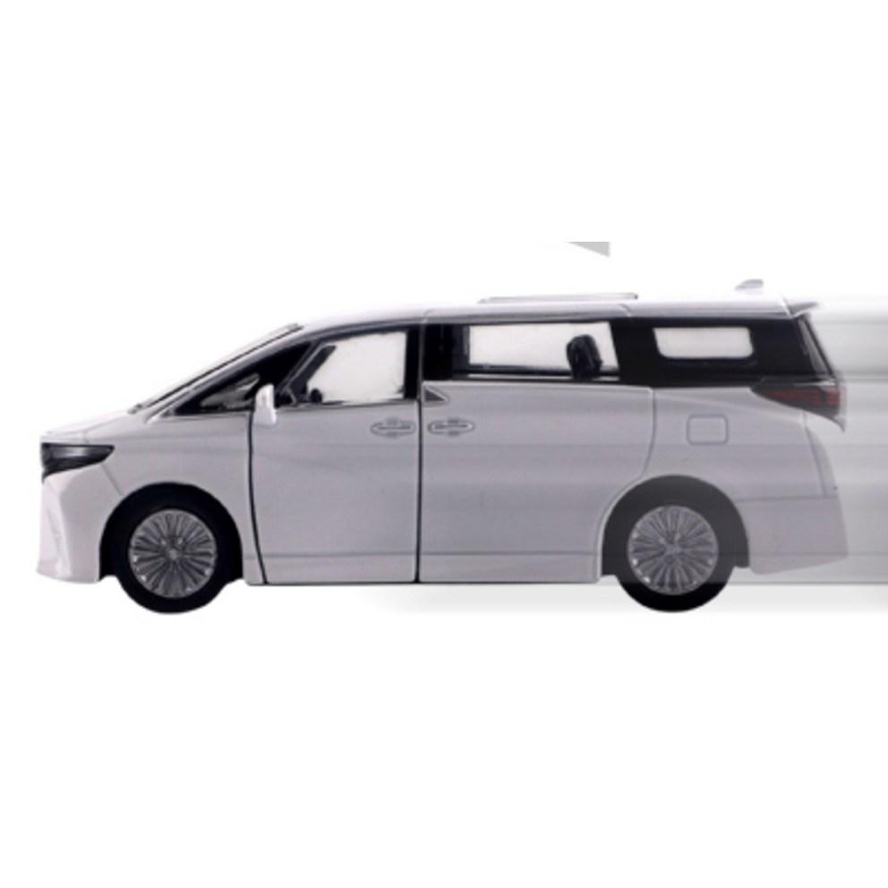 Welly 2024 Toyota Alphard Модель автомобиля (115 x 40 мм)