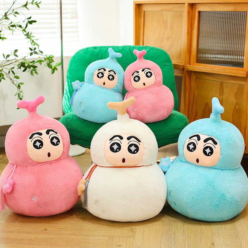 Crayon Shinchan Animal Plush Toy With Hulu Design And Pp Cotton Filling For Kids
