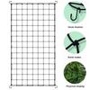 Grow Tent Trellis Netting with Hooks Heavy Elastic Nylon Mesh 4 Duty Support Growth