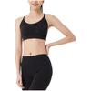 Seamless Solid Color Simple, Breathable and Comfortable Running Sports Bra Women's Model