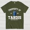 Property of Tardis Unisex 100% Cotton Summer Casual Cool Loose T-Shirt