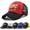 Summer Letters NYC Embroidered Baseball Cap Men's Outdoor Sun Block Breathable Mesh Cap Women's Fashion Hat