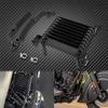 Motorcycle Black Oil Cooling Device Cooler Radiator Aluminum For  Indian Vintage Dark Horse Springfield 2021 Chief Classic 16-18