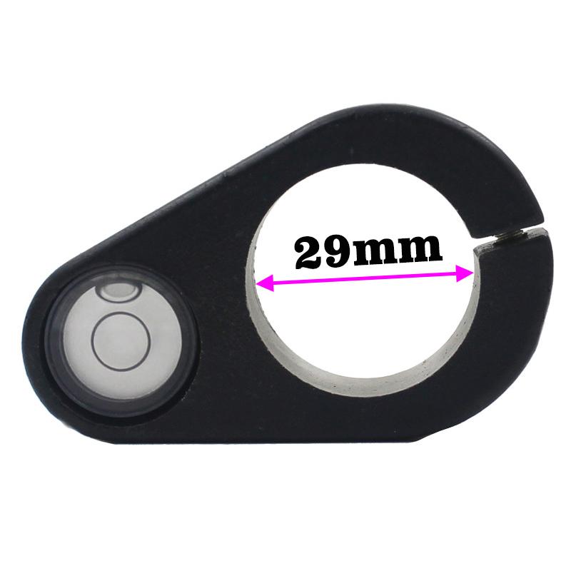 Металлический уровень пузырьковый набор блистерная группа для диаметра 25 29 31,5 32 35 36 мм центрирующий стержень карбоновый стержень призма держатель GPS