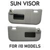 Sun Visor For Hyundai I10 Left-Right 2 Pieces Set Mirror Included Beige
