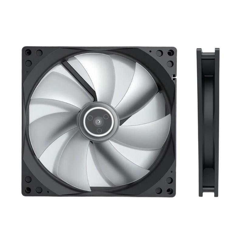 Пластиковый серверный вентилятор 18025 DC12V 18V с двойным шарикоподшипником для приложений, требующих низкого уровня шума и высокой производительности охлаждения