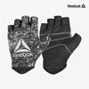 Reebok Галерея Reebok женские перчатки для фитнеса Тренировочные перчатки для спортзала Черный Белый
