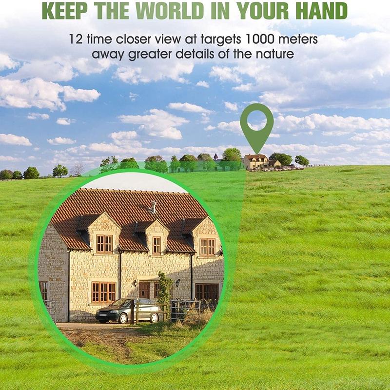 20X50 Бинокль HD Военный Профессиональный Телескоп Большой Окуляр Бинокулярный Охота Ночного Видения Наблюдение за птицами Путешествия Наблюдение за звездами Охота Концерт Спорт