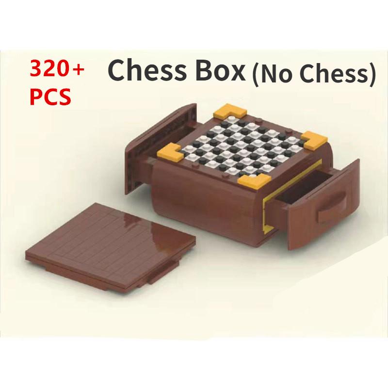 Шахматный набор, блоки, игрушки для взрослых, международная игра в шахматы, дорожные складные шахматные доски, набор детских мини-кирпичиков, детские образовательные подарки
