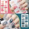 Nail Polish Film Back Glue Vivid Patterns Ultra Thin Full Waterproof Environmentally Nail Stickers for Manicure