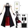 Anime Spy X Family Yor Forger Cosplay Costume Wig Dress Suit Black Red Skirt Set Yor Briar Earring Long Hair Women Clothes Party