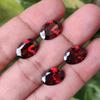 Loose Zircon Lot, Natural Oval Cut 14x10 Mm Size Zircon, Healing Red Color Zircon Lot.