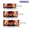 Japanese Samurai Girl Mouse Pad Large Computer Office Game Table Mat Rubber Anti-slip Stitched Keyboard Mats 90x40 XXL Desk Pads