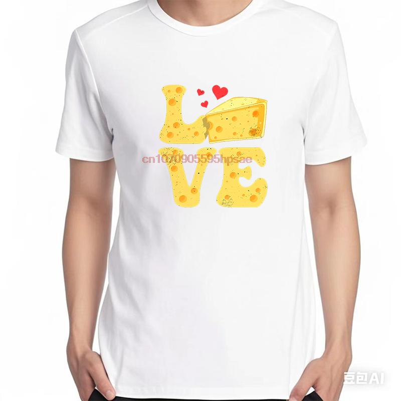 Cheese Gouda Feta Cheddar Fashion Graphic T Shirts Summer Tees Tops Cotton Oneck New Shirts And Tshirts Unisex Print T Shirt
