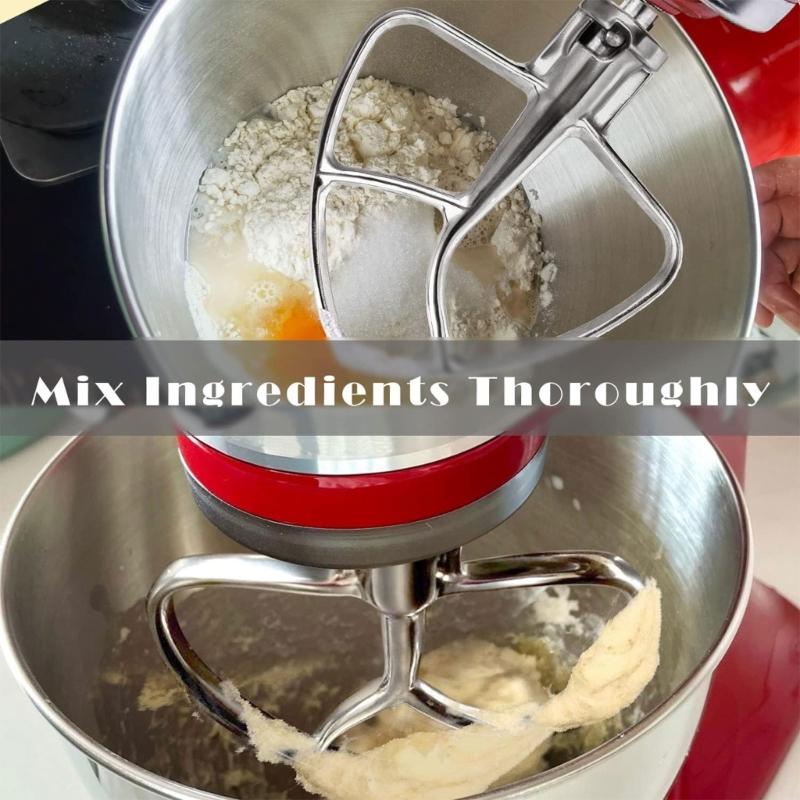 Венчик и Плоская насадка-взбиватель для стационарного миксера Kitchenaid 4,5-5QT K45SS KSM75